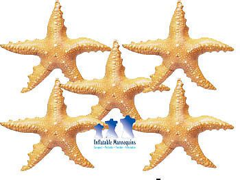 Starfish, Inflatable 20&#034;  5 Pack