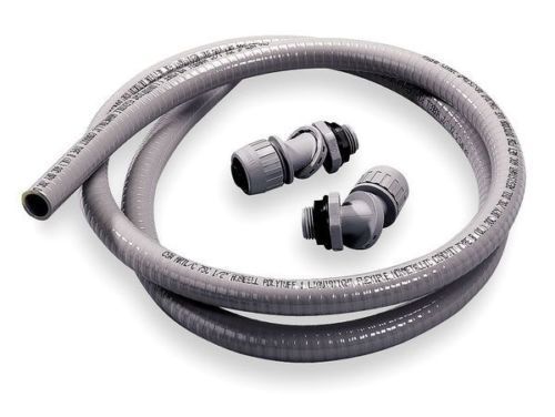 HUBBELL WIRING DEVICE-KELLEMS Liquid-Tight Conduit,1/2 In x 6 ft,Gray (G7R)