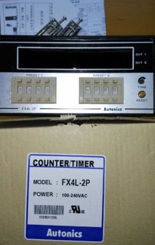Autonics Subtraction operator counter timer FX4L-2P New