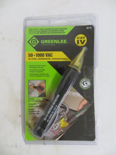 Greenlee gt-12 non-contact self testing voltage detector for sale