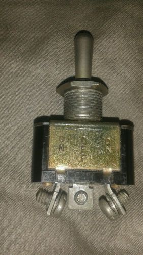 Toggle switch  #ms35058-27 /j-b-t58  271 on-off-on  made in usa , v.g condition for sale
