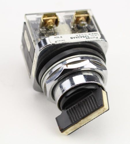 Siemens furnas 2-position maintained selector switch 1no 1nc 52sa2aaba1 usg for sale