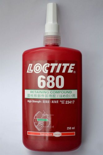 Loctite 680 Green Retaining Compound - 250ml High Strength - Free Priority Mail