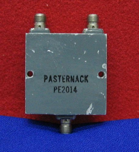 Pasternack pe2014 50 ohm 2 way sma power divider from 2 ghz to 4ghz for sale