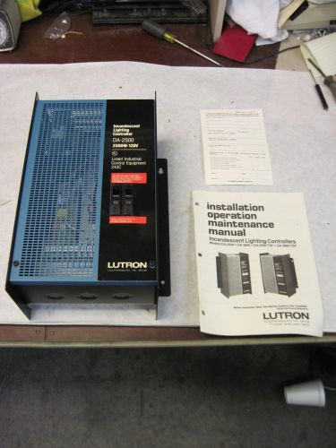 Lutron Incandescent Lighting Controller DA-2500 2500W-120V