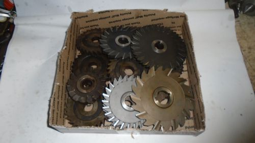 MACHINIST TOOLS LATHE MILL HUGE Machinist Lot of Slitting Blades Slotting xn