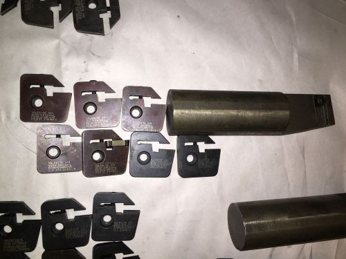 Valenite  4t7 &amp; 1t6  vdba econ-o-groove &amp; holder quantity 7 econ-o-grooves for sale