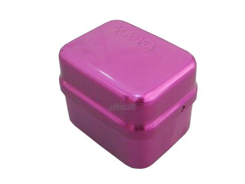 New 30 Hole Dental Bur Holder Stand Autoclave Disinfection Box Purple B001# PT