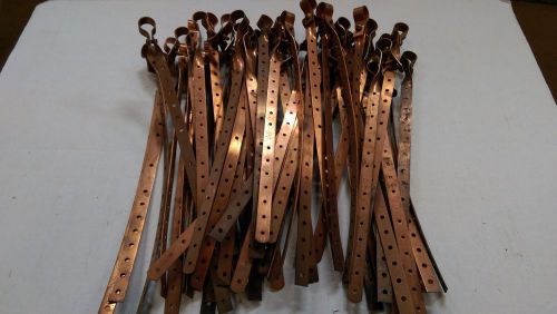 lot of 51 Copper Tubing Hangers, 1/2&#034; x 12&#034; FREE SHIPPING