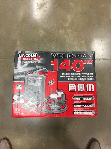 NEW! Lincoln Electric Weld Pak 140HD Wire Feed Welder, K2514-1