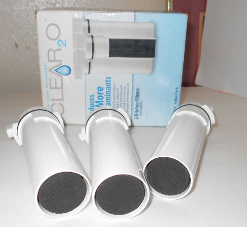 CLEAR 2O 3-pack CWF1034 Value Pack Water Pitcher Filters