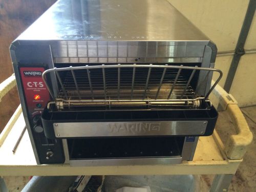 Waring cts1000 electric commercial compact heavy duty conveyor toaster for sale