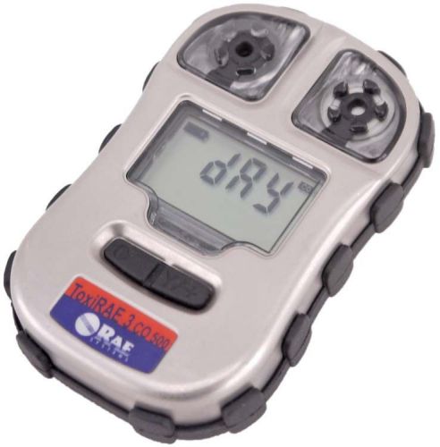 RAE PGM-1700 ToxiRAE-3 CO-500 Personal Single Handheld Toxic CO Gas Detector