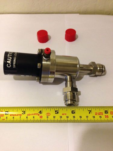 MDC VACUUM PRODUCTS CORP. Angle Valve 10MM ID 3/4 THREAD