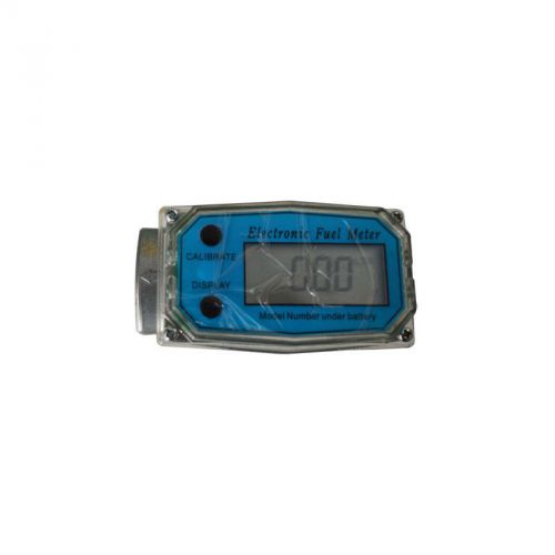 1 inch turbine electronic digital diesel oval fuel flow meter flow counter new for sale
