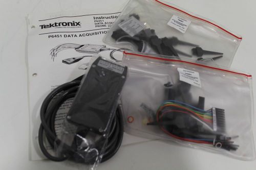Tektronix P6451 data Acquisition Probe with Accessories &amp; Manual +Priority SH