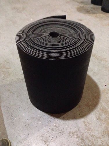 18&#034;x 75&#039; black pvc 150 rubber rough grip top incline conveyor belt for sale