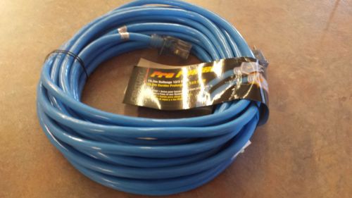 Extension Cord 50&#039;  12 Awg 3/C 15A-125V Blue Pro-Power Heavy Duty -40 Degree
