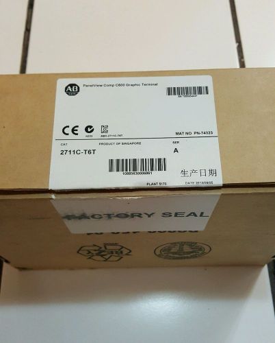 Allen Bradley PanelView Comp C600 Graphic Terminal 2711C-T6T NIB Not FS