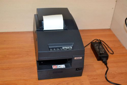 Epson TM U675 Receipt printer Monochrome BLACK WITH AC ADAPTER MODEL:M146A