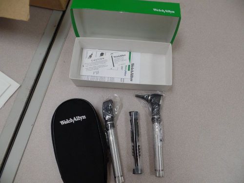 NEW WELCH ALLYN POCKETSCOPE OTOSCOPE/OPHTHALMOSCOPE DIAGNOSTIC SET REF. 92821
