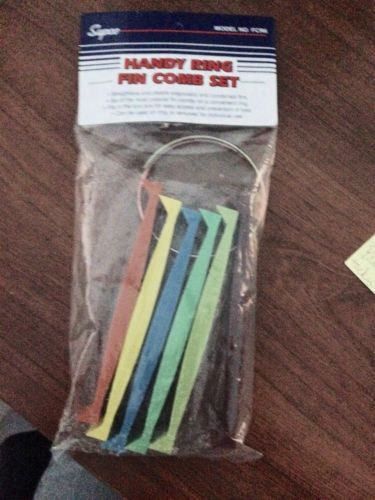 SUPCO FCR6 Handy Ring Fin Comb Set For Condenser Evaporator Coils New!