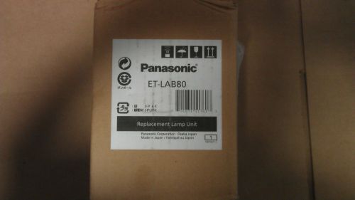 NEW OEM Panasonic ET-LAB80  Projector Lamp Replacement Bulb