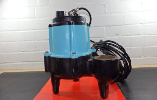 Little Giant, Sewage Pump, 1/2HP, 115V, 1Ph, 2&#034; NPT, Manual, 10SN-CIM, /HK3/