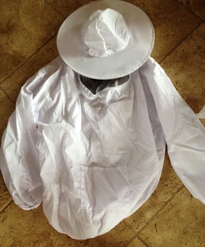 NWOT Bee Keeper Protective Equipment Veil Smock Suit Jacket Hat Long Sleeve
