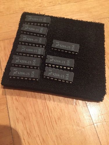9 Chips MT4264-15 DIP-16 Ceramic Made In Usa Micron Technologies Memory Chips