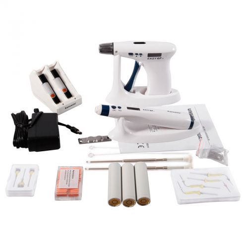 Dental OBTURATION ENDO SYSTEM Cordless gutta percha Heated Pen Gun Bar Tips Kit