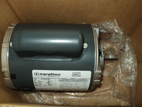 Marathon motors 5kc35jn7x 1/4 hp capacitor-start, 1725 rpm,  115/230 v, 48 fr for sale
