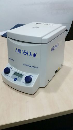 EPPENDORF 5415D CENTRIFUGE WITH ROTOR - AAR 3543