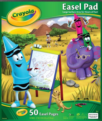 NEW Crayola Easel Pad 50 Count - Size: 20&#034; x 17&#034;