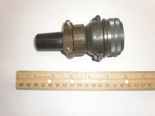 New - ms3106b 28-21p (sr) with bushing - 37 pin plug for sale