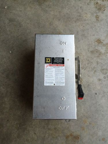Square D Stainless Steel Disconnect 30A
