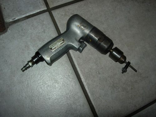 BLACK &amp; DECKER 1/4&#034; REVERSIBLE AIR DRILL #1481 RPM 3200 W/ KEY TESTED WORKS