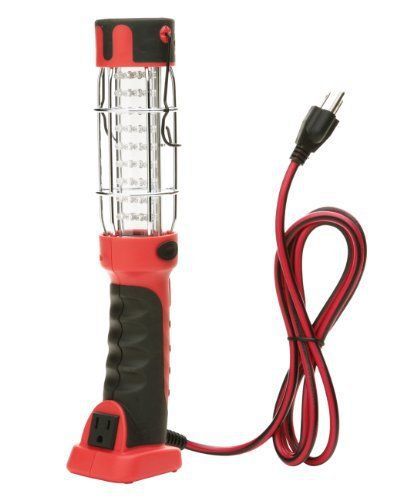 Designers edge l1922 16/3-gauge super bright led handheld work light with ground for sale