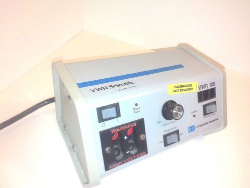 VWR 105 EC Electrophoresis Power Supply  by E-C APPARATUS CORPORATION TESTED