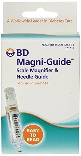 BD Magnifier Syringe Magni-Guide, 1 per Package 12-Count