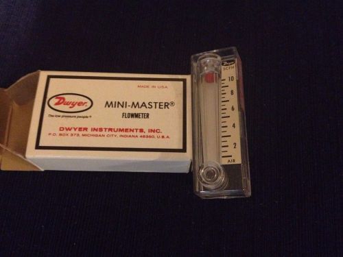 Dwyer  Flowmeter MMF-10 Max Pressure 50 PSI Max Temp. 125 F
