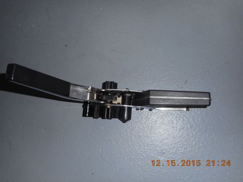 Tensioner and cutter 1/2&#034;  to 5/8&#034;  + strapping poly crimper for sale