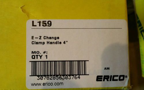 Erico Cadweld L159 Welding Mold Handle Clamp E-Z change 4&#034; 30782856303764 New