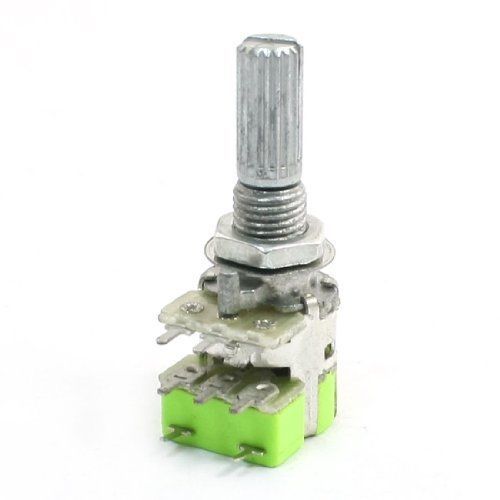 B50k 50k ohm dual linear taper volume control potentiometer switch for sale