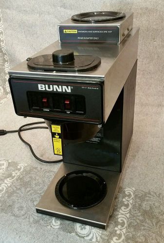 Commercial bunn 2 warmer automatic pour over coffee maker brewer refurb vp17-2 for sale