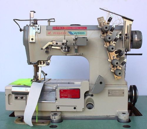 W&amp;G PEGASUS W562-05BB Cover Stitch 3-Needle 5-Thread Industrial Sewing Machine