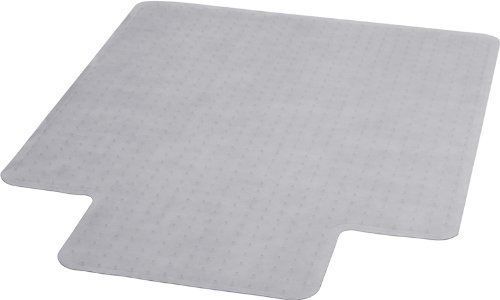 NEW Flash Furniture MAT-CM11113FD-GG 36&#034; x 48&#034; Carpet Chairmat with Lip, Clear