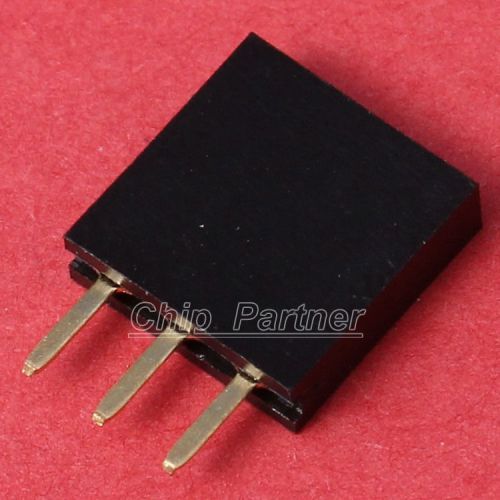 50pcs 2.54mm 3p pitch dupont jumper wire cable housing female pin connector for sale