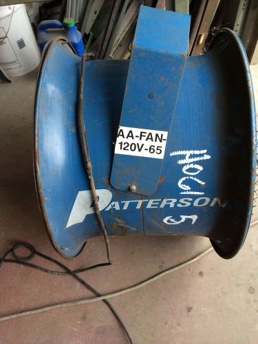 Patterson 18 &#034; Fan Air Cannon 115/208-230v 24&#034; Overall Diameter