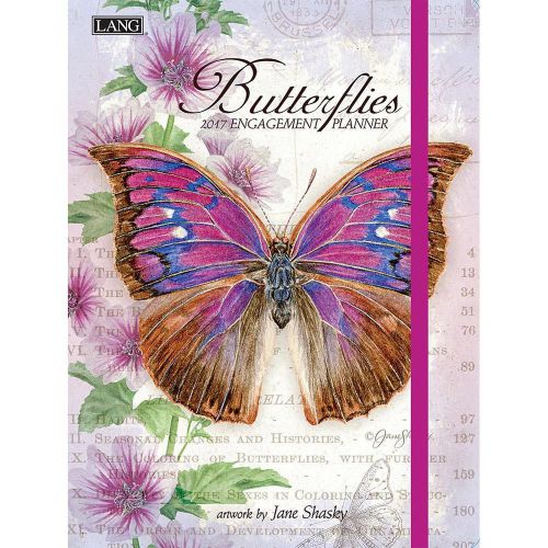 Jane Shasky Butterflies Hardcover Weekly Planner